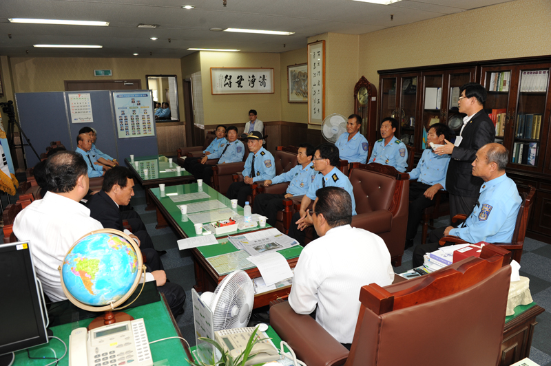 모범운전자회와 간담회 2번째